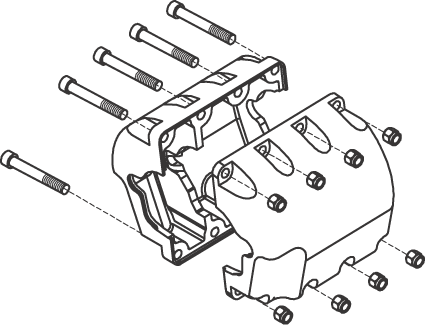 Глушитель для перфоратора CRH-9